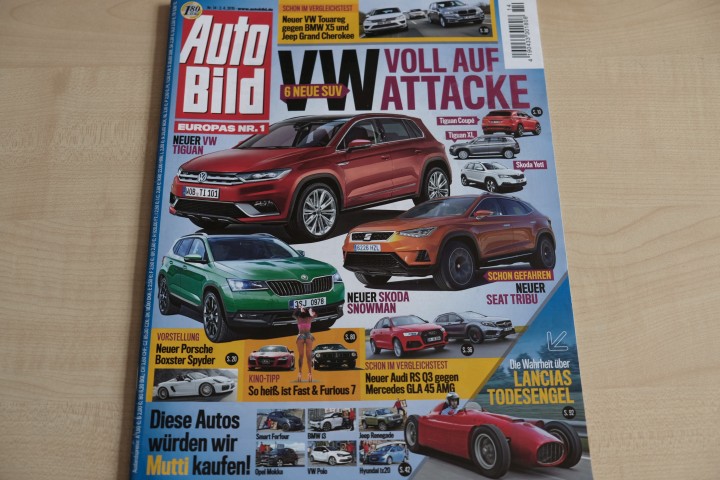 Deckblatt Auto Bild (14/2015)